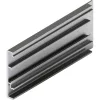 HAWA Junior 100/B Acoustics takarósapka klipes előlaphoz 95 mm jobbos ezüst