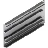 HAWA Junior 100/B Acoustics takarósapka klipes előlaphoz 95 mm jobbos ezüst
