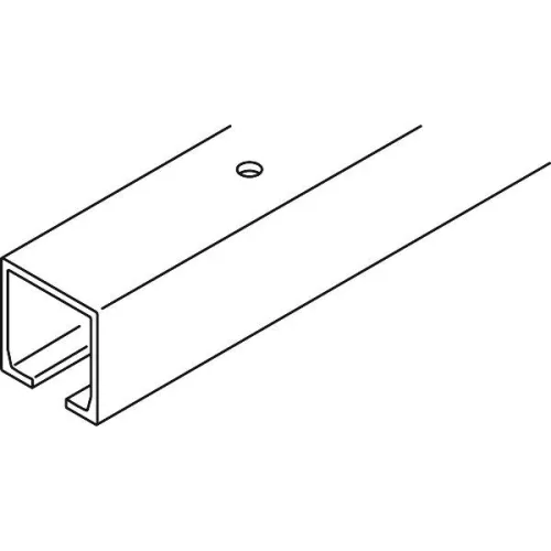 HAWA Porta Pocket futósín mennyezetre szerelhető 2000 mm ezüst