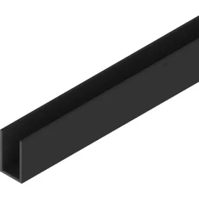   SOLIDO 100/HELM 140/GT-S 150 U-előlap méretre vágva L=6000 mm matt fekete