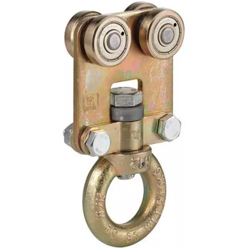 HELM kétpáros görgős egység 524Ri egyéni védőfelszereléshez horganyzott sárga