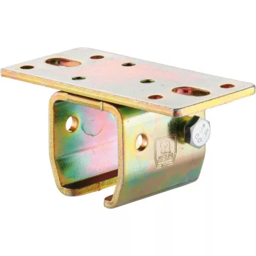 Mennyezeti rögzítőhüvely HELM 402 sárgára passzivált acél