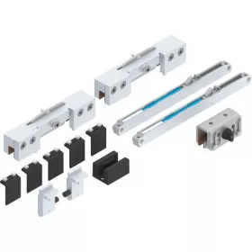   HELM GT-L 80 vasalatszett üveg 8-1076 mm behúzó fékezővel fekete matt