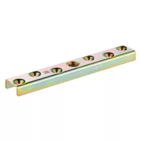   Felcsavarozható tartóvas HELM 493 sárgára passzivált acél