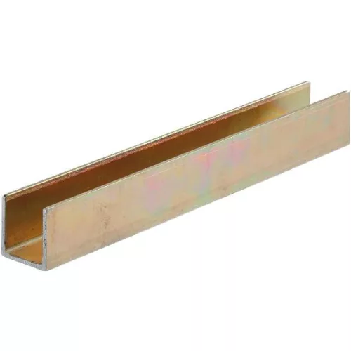 Vezetősín HELM 540 6000 mm acél horg. sárga