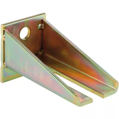 Rögzítő sarokvas HELM 604 WD sárgára passzivált acél