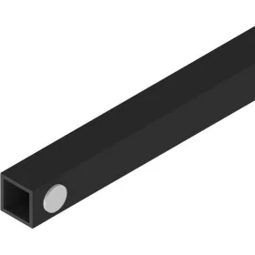 HELM GT 15 mm távtartóprofil méretre vágva matt fekete