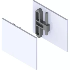   HELM GT-L fedősapka szett 9 mm távtartó profillal ezüst eloxált