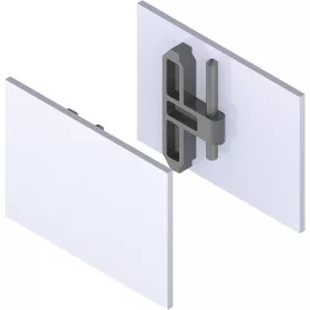   HELM GT-L fedősapka szett 15 mm távtartó profillal ezüst eloxált