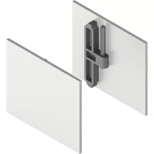 HELM GT-S 150 fedősapka szett 15 mm-es távtartó profillal nemesacél hatású