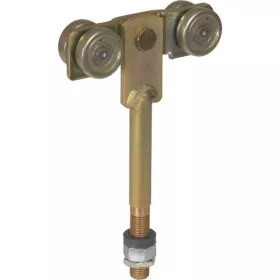   Görgős kocsi HELM 620L kétpáros forgócsapággyal sárgára passzivált acél