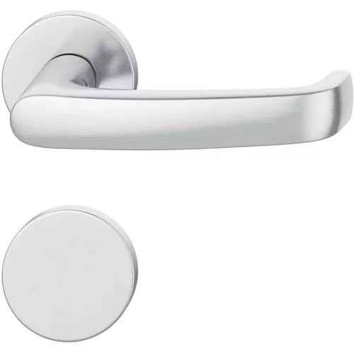 FSB tűzgátló állószárny garnitúra 79 1045 AGL DIN vak rozetta rozsdamentes matt