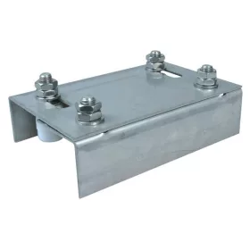   Állítható kapuvezető 4 műanyag görgővel ? 42 mm horganyzott acél