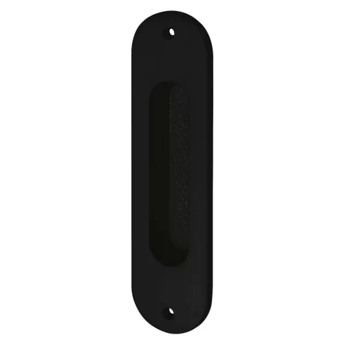 MARCHESI tolóajtókagylófogantyú 38 x 152 mm sárgaréz fekete