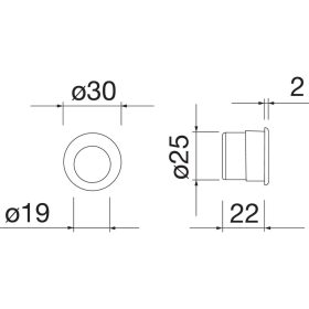 Díszes fogantyú M450, fekete szatinált