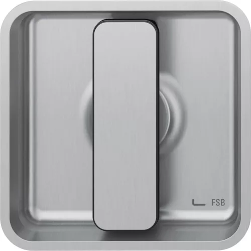 FSB tolóajtó kagyló 42 4263 szögletes rozsdamentes matt