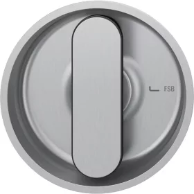 FSB tolóajtó kagyló 42 4264 kerek rozsdamentes acél matt
