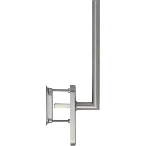 HOPPE AMSTERDAM emelő-toló garnitúra kagylófogantyúval lyuk.nélkül 285 mm rozsdamentes matt