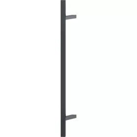   HOPPE fogantyú E5724 - szögletes ferde 1200/900 nemesacél fekete matt