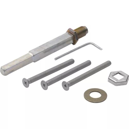 HOPPE szerelőkészlet, biztonsági, négyzetes eltolás, ajtóvastagság 42-47