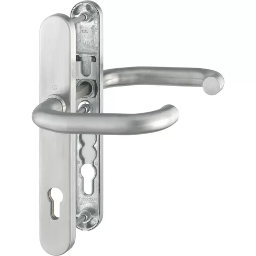 HOPPE PARIS biztonsági kilincsgarnitúra PZ92 67-72 mm nemesacél