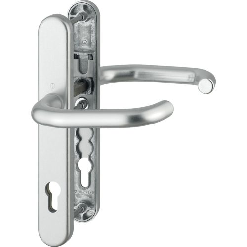 HOPPE PARIS biztonsági kilincsgarnitúra PZ92 67-72 mm ezüst