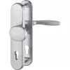 HOPPE VERONA biztonsági gomb/kilincs garnitúra PZ88 67-72 mm inox