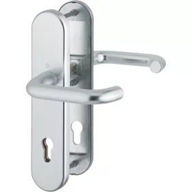   HOPPE PARIS biztonsági kilincsgarnitúra PZ92 77-82 mm ezüst