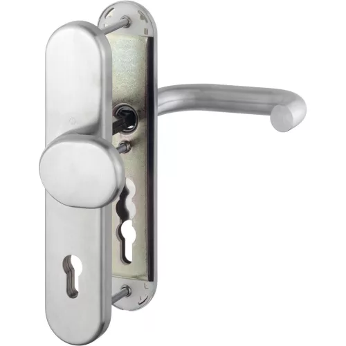 HOPPE PARIS biztonsági gomb/kilincs garnitúra PZ92 67-72 mm rozsdamentes