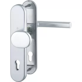   HOPPE AMSTERDAM biztonsági gomb/kilincs garnitúra PZ88 62-72 mm ezüst