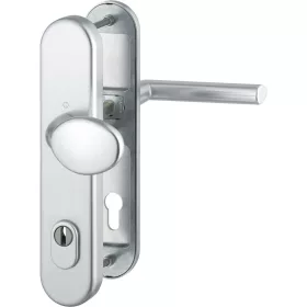   HOPPE STOCKHOLM biztonsági gomb/kilincs garnitúra PZ88 62-72 mm ezüst