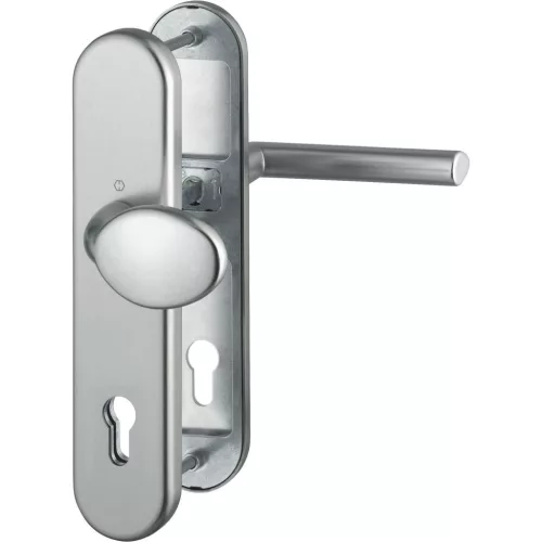 HOPPE STOCKHOLM biztonsági gomb/kilincs garnitúra PZ88 62-72 mm rozsdamentes