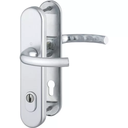 HOPPE TOKYO biztonsági kilincsgarnitúra PZ88 67-72 mm ezüst