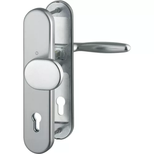 HOPPE VERONA biztonsági gomb/kilincs garnitúra PZ88 42-47 mm rozsdamentes