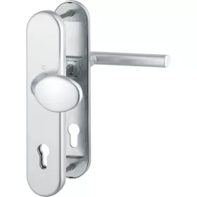   HOPPE STOCKHOLM biztonsági gomb/kilincs garnitúra PZ88 62-72 mm ezüst