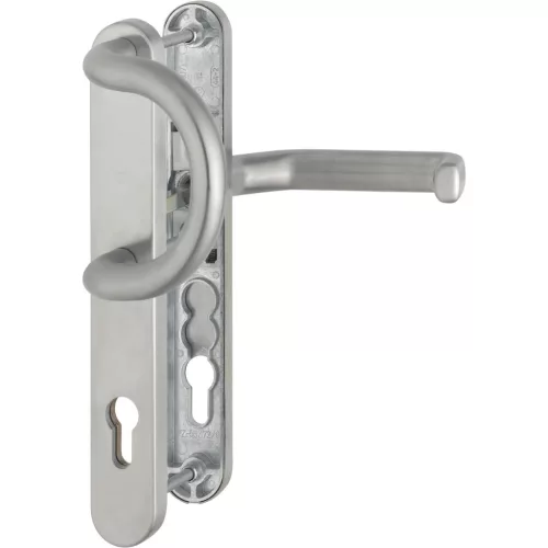 HOPPE LIVERPOOL biztonsági gomb/kilincs garnitúra PZ92 77-82 mm matt