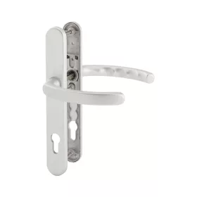   HOPPE LUXEMBOURG Hosszúpajzsos Kilincsgarnitúra PZ88 85mm ezüst eloxált