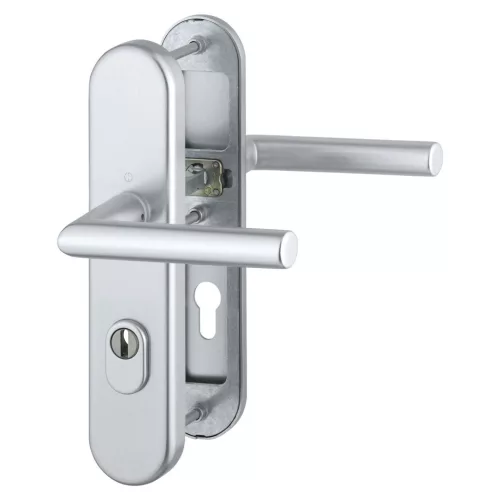 HOPPE AMSTERDAM biztonsági kilincsgarnitúra PZ72 42-47 mm ezüst