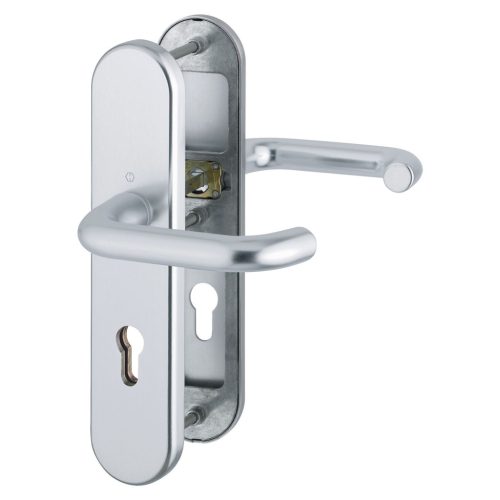 HOPPE PARIS biztonsági kilincsgarnitúra PZ72 42-47 mm ezüst