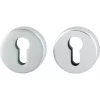 HOPPE biztonsági rozetta pár kerek, alu ezüst eloxált