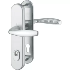   HOPPE NEW YORK biztonsági kilincsgarnitúra PZ88 67-72 mm ezüst