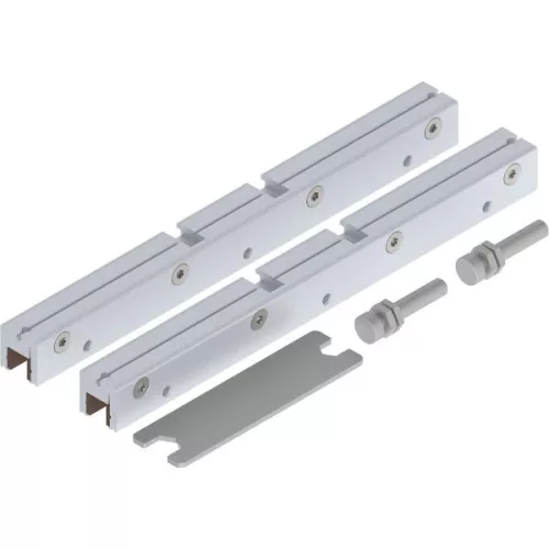 SOLIDO 100/HELM 140 üvegbilincs készlet ESG/VSG 8-1076 mm ezüst