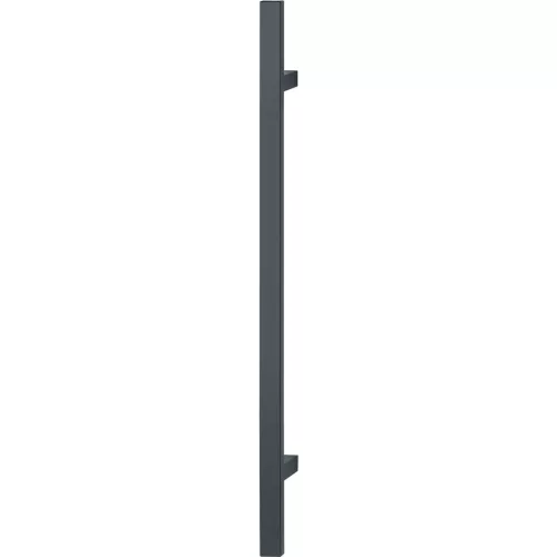 HOPPE fogantyú E5726 - szögletes egyenes, 1000/700, nemesacél fekete matt