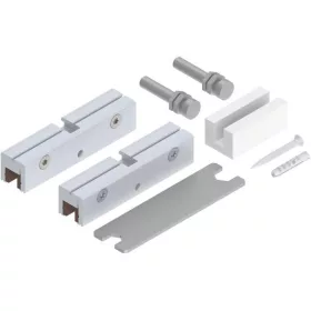 HELM 53 ?üvegbefogó készlet ESG 8 mm ezüst