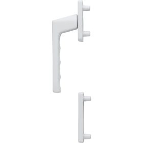 HOPPE TOULON külső ablakkilincs-félgarnitúra  fehér