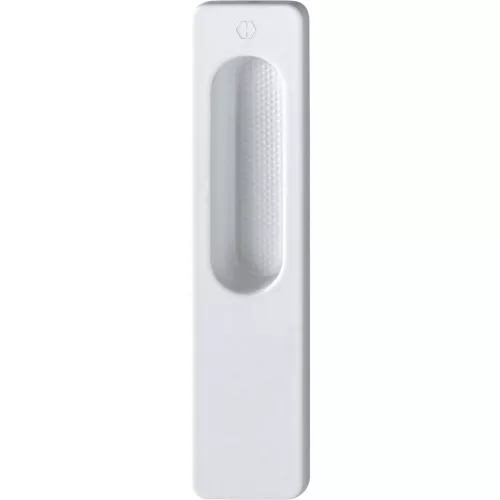 HOPPE tolóajtókagyló OMEGA kívül szögletes, alumínium fehér