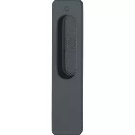   HOPPE tolóajtókagyló OMEGA kívül szögletes, alumínium fekete matt