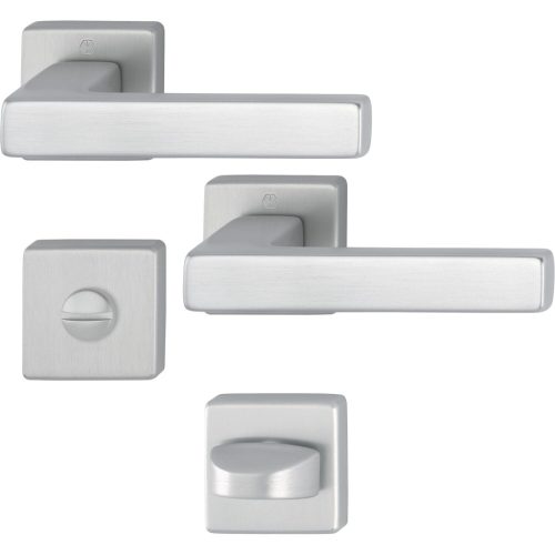 HOPPE AUSTIN rozettás kilincsgarnitúra nemesacél matt WC