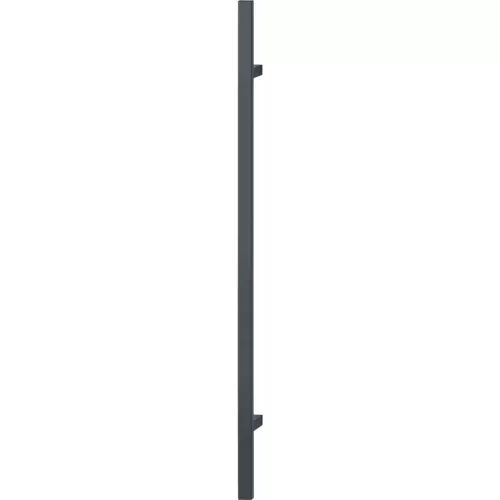 HOPPE fogantyú E5726 - szögletes egyenes, 1400/1000, nemesacél fekete matt