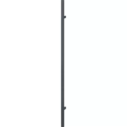 HOPPE fogantyú E5726 - szögletes egyenes, 1800/1300, nemesacél fekete matt